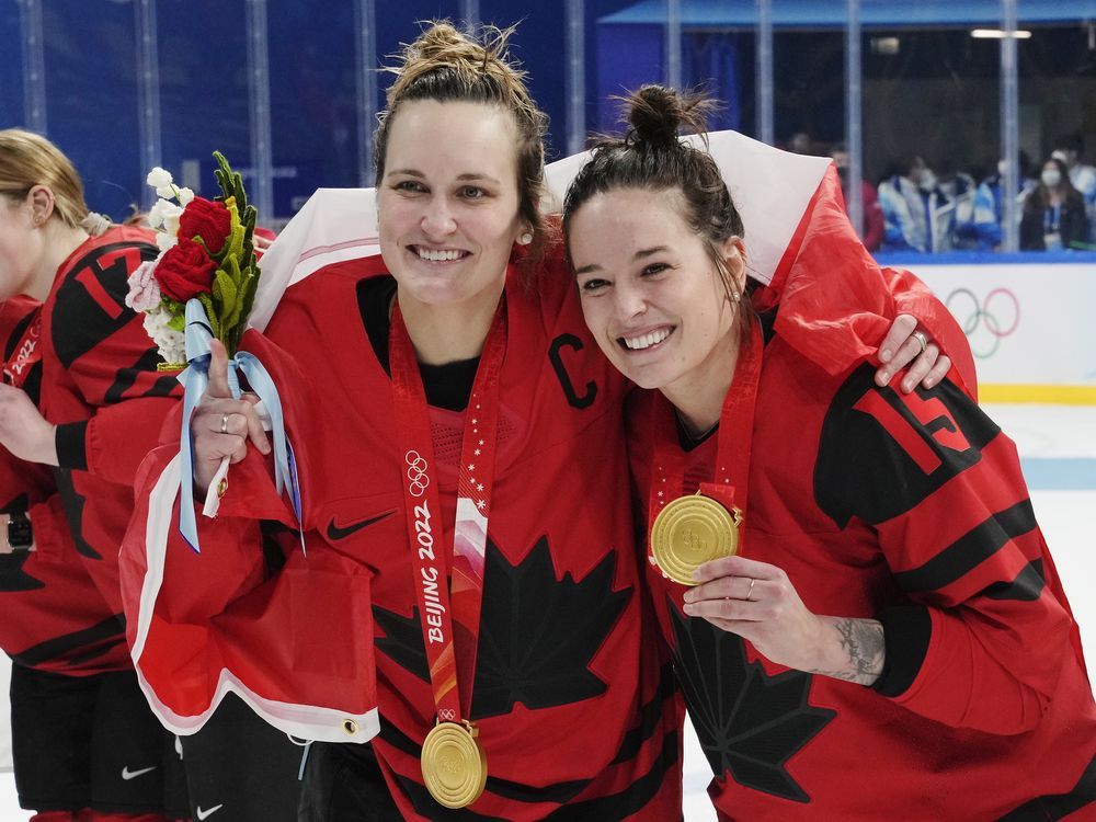 NextImg:Melodie Daoust retires, trading skates for coach's whistle