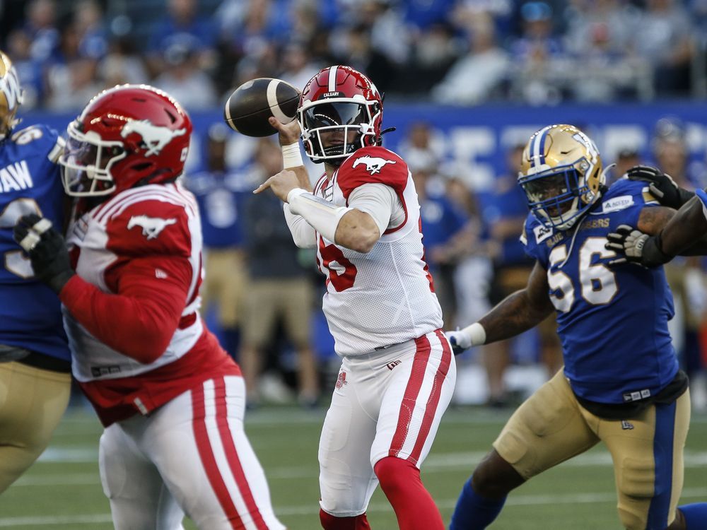 NextImg:Fair paces Stamps to 31-10 pre-season win over Blue Bombers
