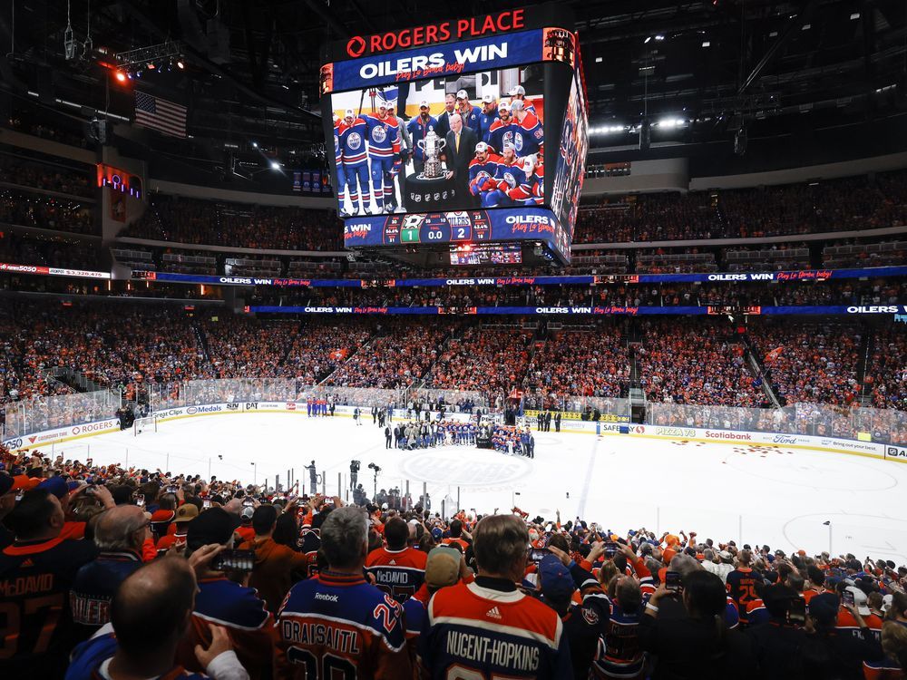 NextImg:Oilers back in Cup final, and fans from Arctic Circle to Philippines celebrate