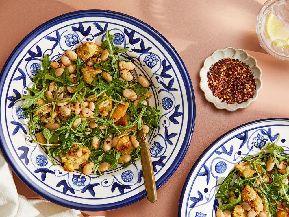 NextImg:This bean and bread salad is a 15-minute meal, no chopping required