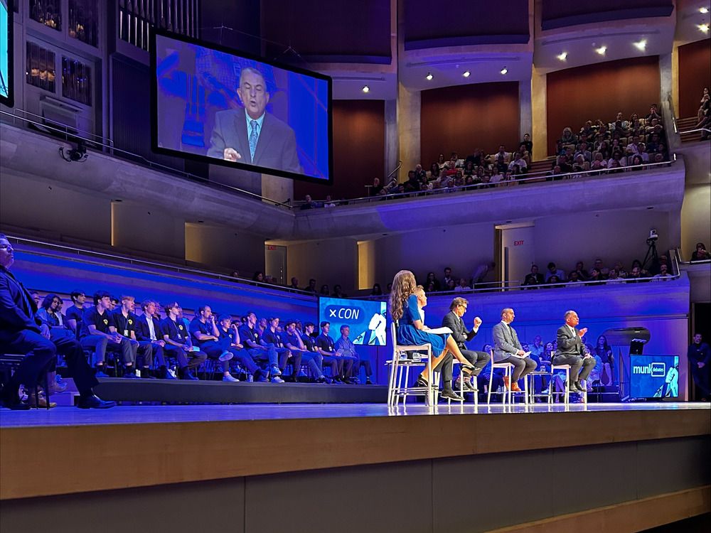 NextImg:Majority at Munk Debates say anti-Zionism equals antisemitism