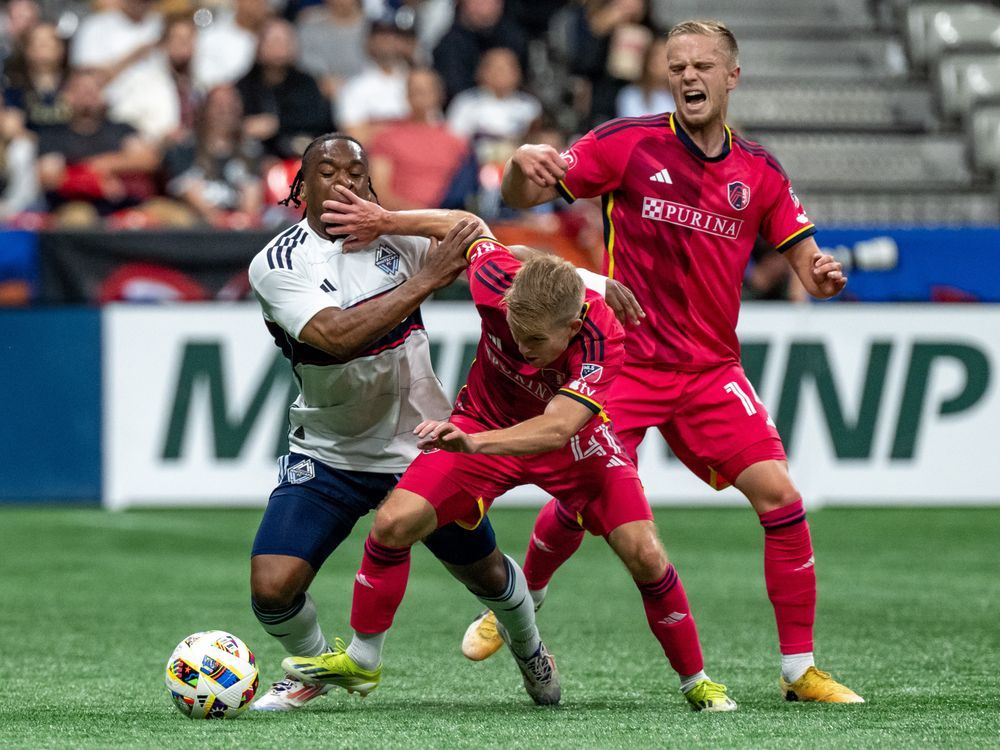 NextImg:White lifts Vancouver Whitecaps to 4-3 comeback victory over St. Louis City