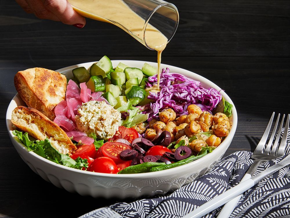 NextImg:This Cava-inspired salad bowl boasts spicy feta and a date vinaigrette
