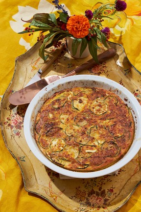 Zucchini pashtida (casserole)