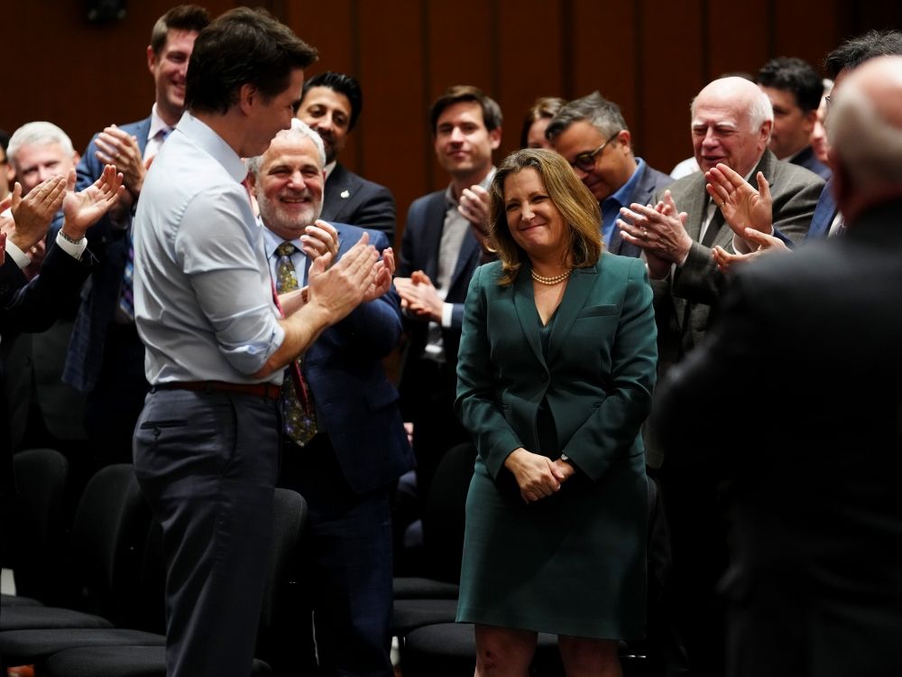 NextImg:Michael Higgins: When Trudeau says he's got your back, watch for the knife