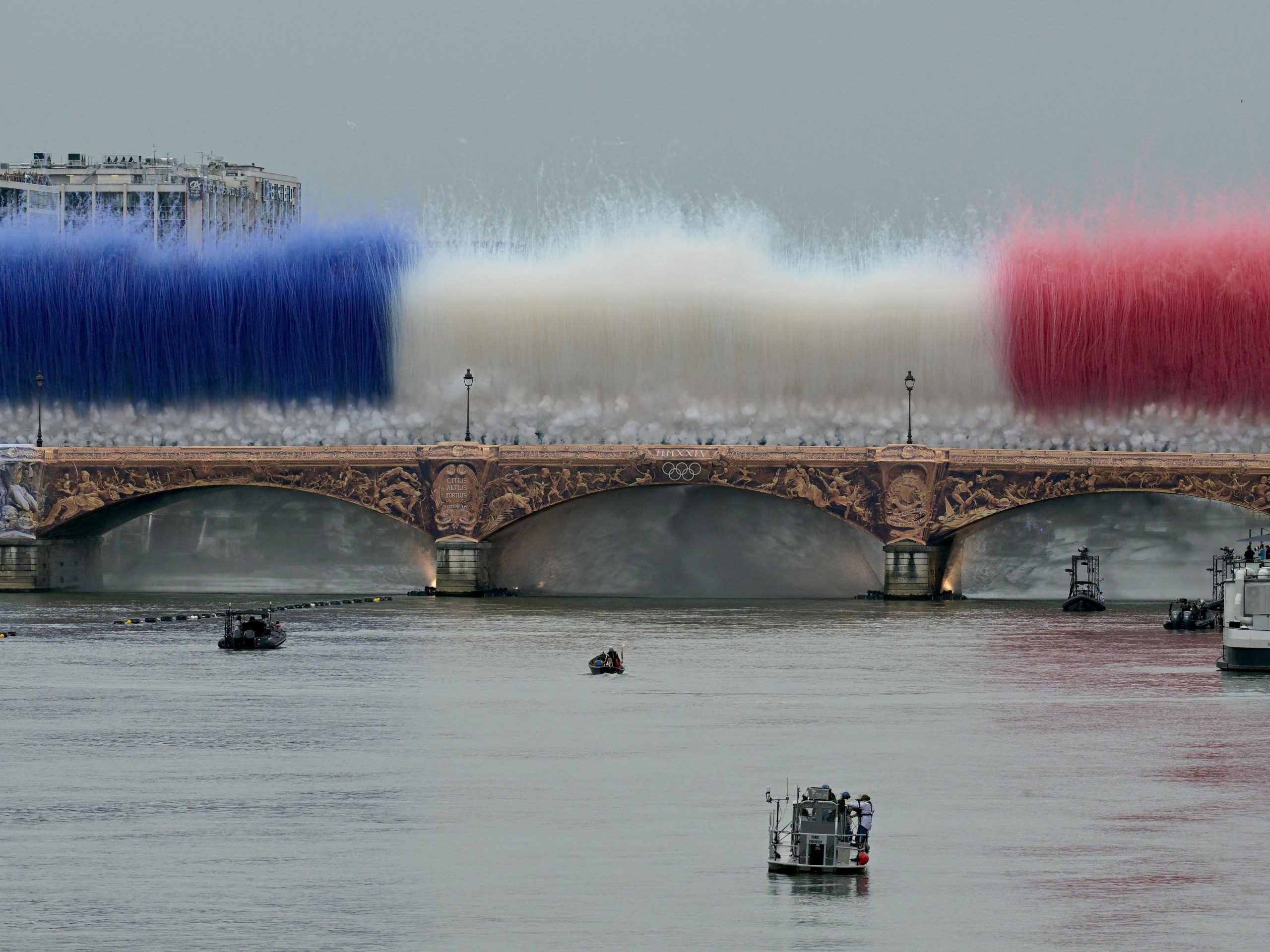 NextImg:PHOTOS: Live from the Paris 2024 Olympics opening ceremony