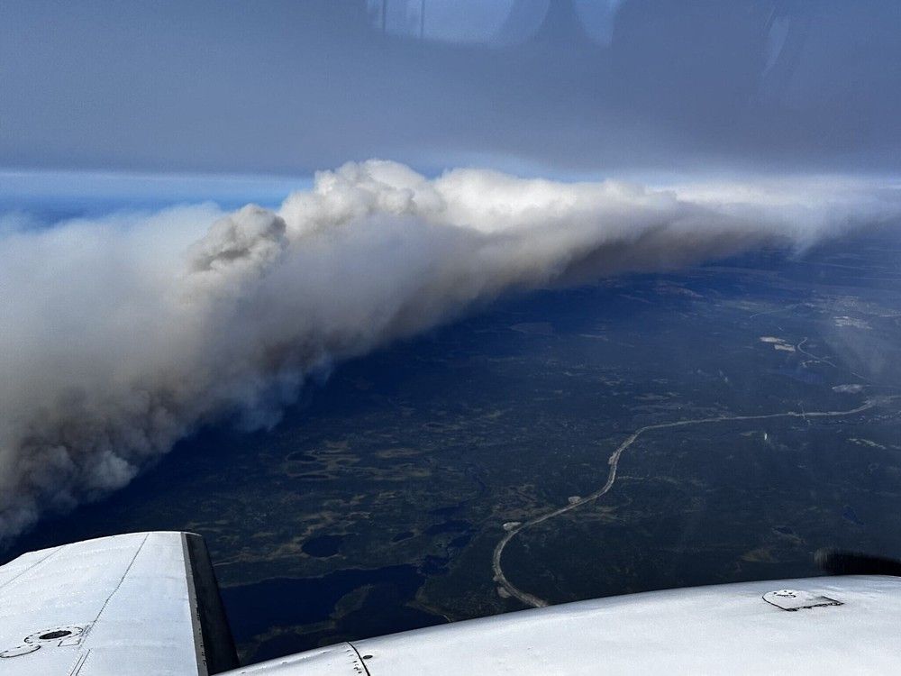 NextImg:9,000 evacuated in northeast Canada due to wildfires