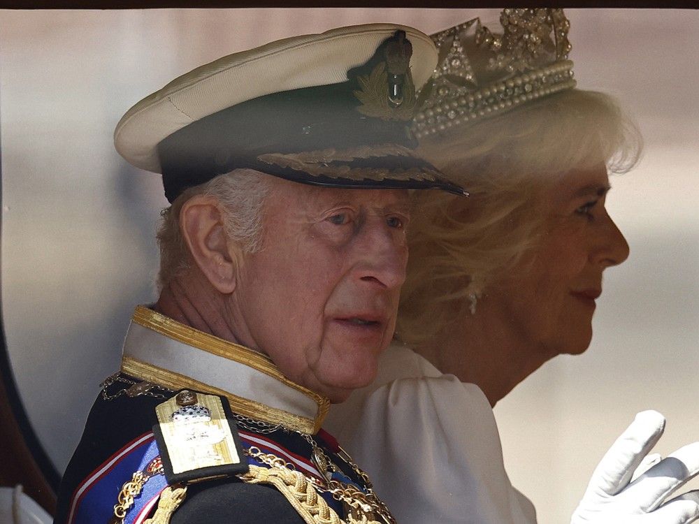 NextImg:Trumpets, tiaras and tradition on display as King Charles III presides over opening of Parliament