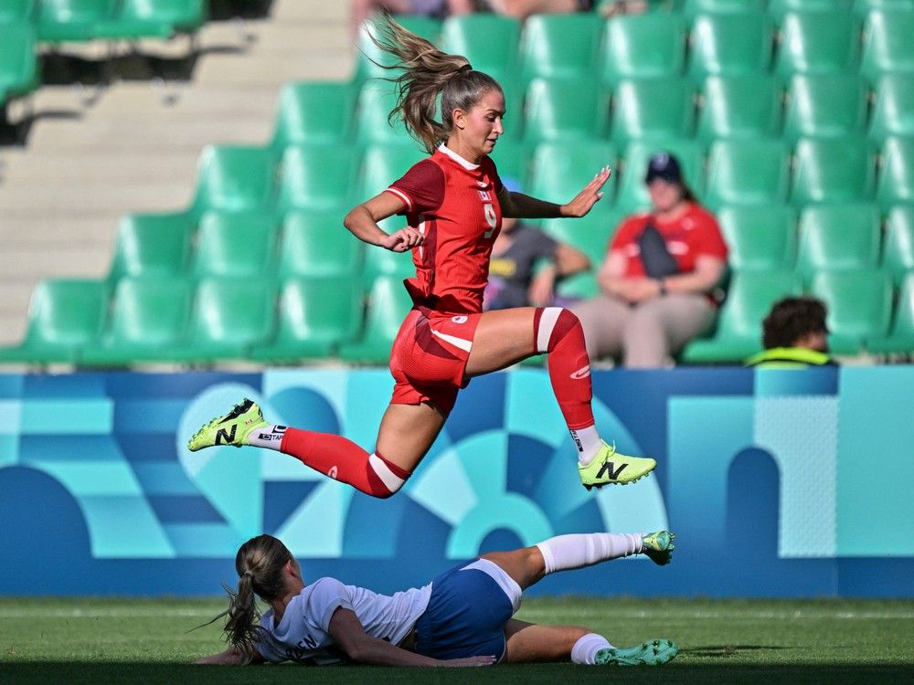 Canadian women's soccer team rallies past New Zealand at 2024 Olympics