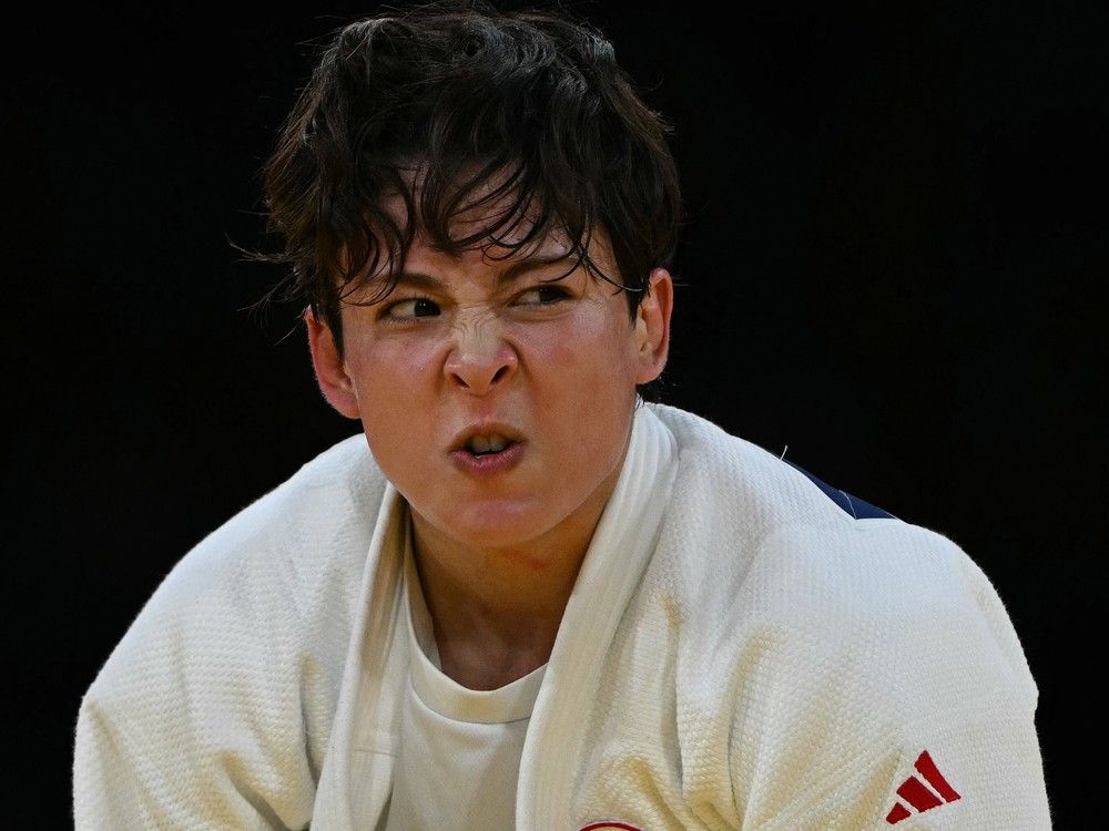 NextImg:Christa Deguchi claims gold in Olympic judo — Canada's first gold in Paris