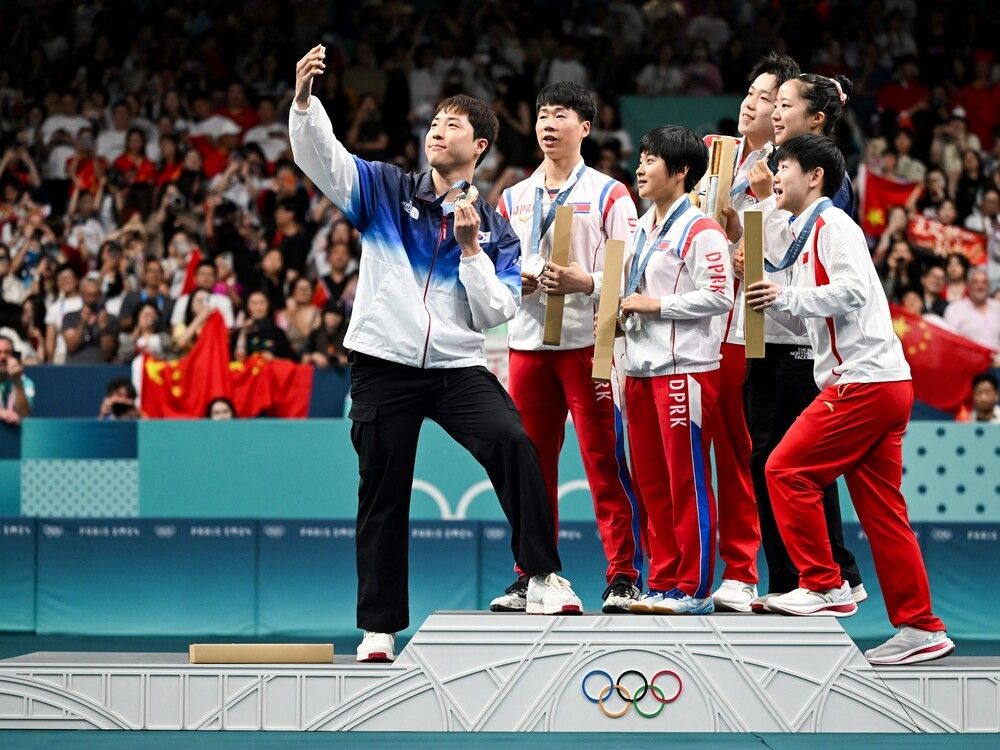 What a podium selfie at the 2024 Olympics might mean to North Korea ...