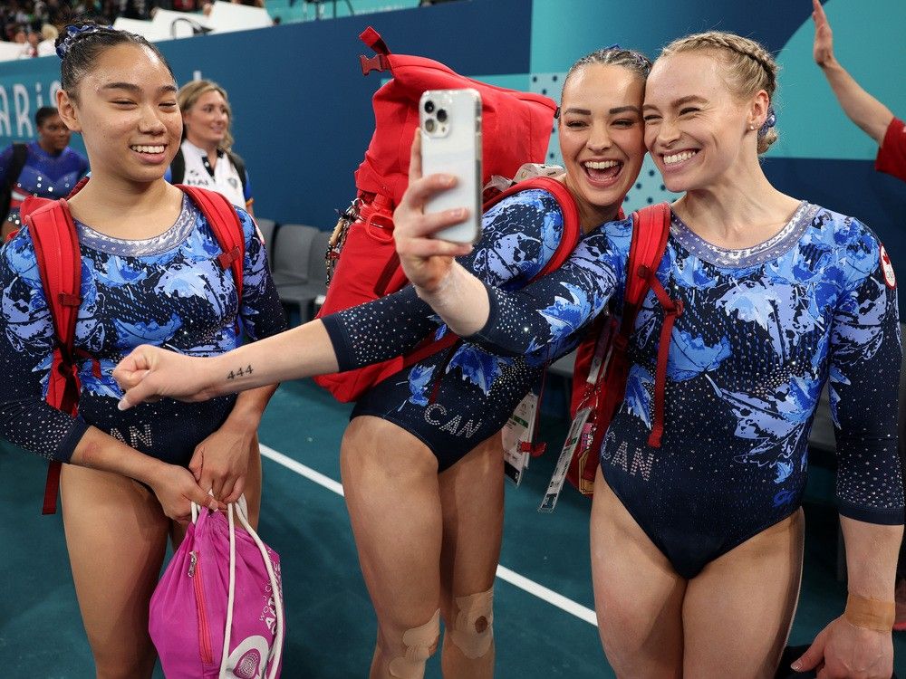 NextImg:Canada's gymnasts onto Olympic team final, with a few bumps along the way