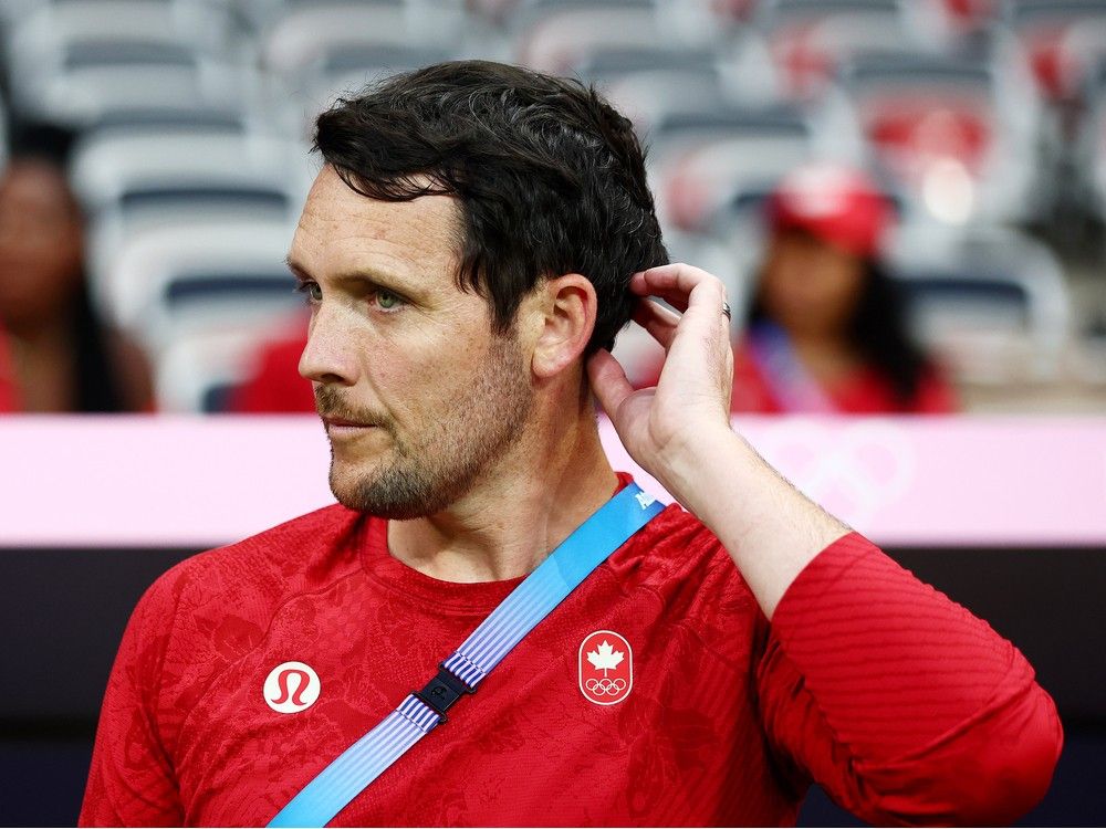 NextImg:Everything felt uncertain for Canada's soccer women at these Olympics. Except for coach Andy Spence