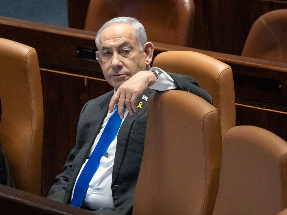 NextImg:Prospects for hostage deal with Hamas improving, Netanyahu says as U.S. visit starts