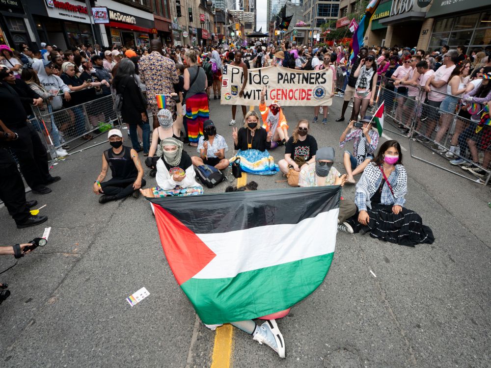 NextImg:Amy Hamm: Pride tears itself apart over Israel, existence of gay conservatives