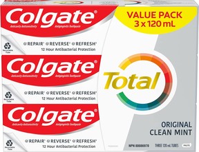 ยาสีฟันคอลเกต โททอล คลีน