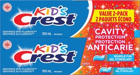 ยาสีฟันเด็กเครสท์