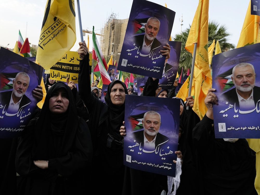 NextImg:Michael Higgins: Ismail Haniyeh was no moderate — he called for genocide