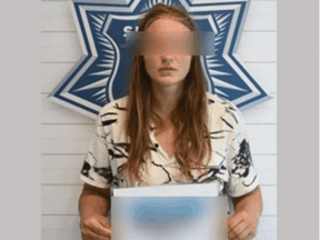 Woman arrested in Cancun.