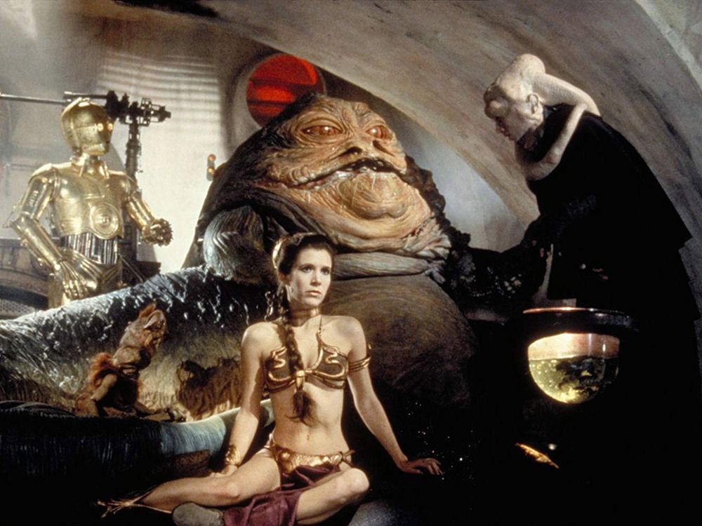 NextImg:Bikini worn by Carrie Fisher when she 'killed' Jabba bought for $240K