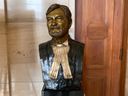 Bust of Chief Justice Wagner in the Supreme Court of Canada's Grand Entrance Hall in Ottawa.