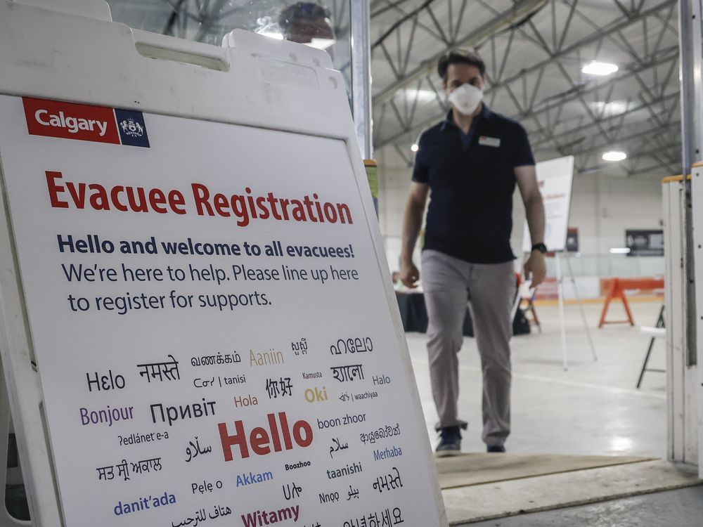 NextImg:Alberta wildfire evacuees relieved to find safety