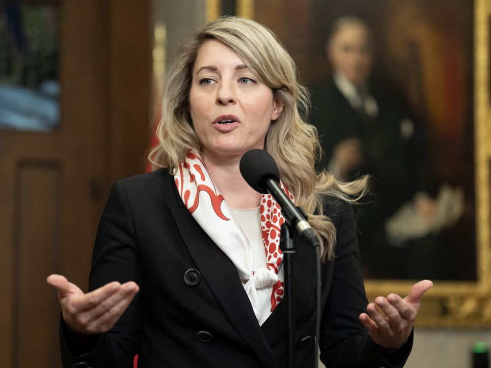 NextImg:Foreign Affairs Minister Melanie Joly to visit China after years-long rift