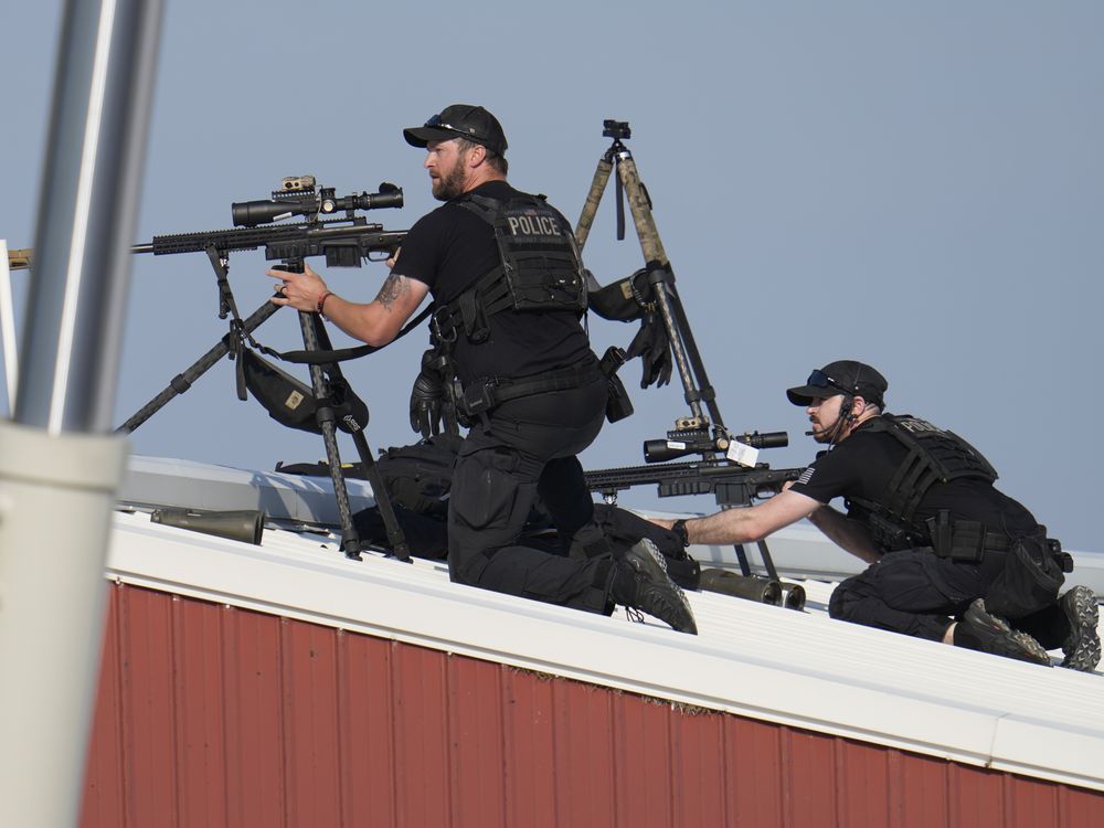 Police snipers