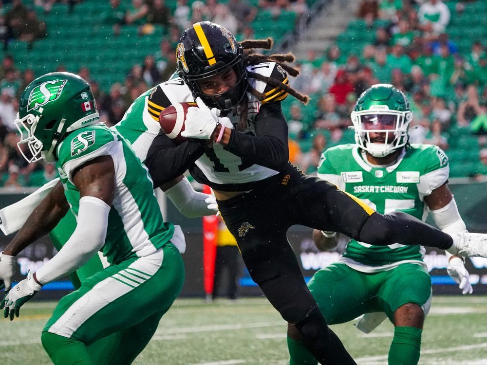 NextImg:Rookie receiver Shemar Bridges off to impressive start with Hamilton Tiger-Cats