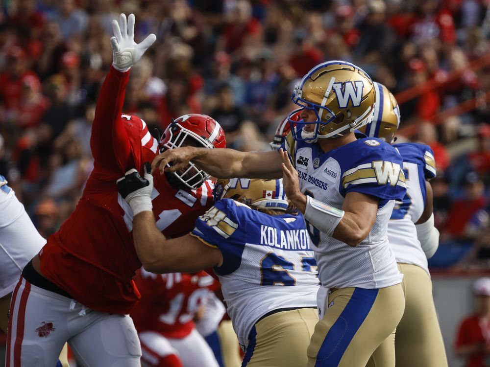 NextImg:Collaros on the sidelines as winless Bombers prepare to host Redblacks