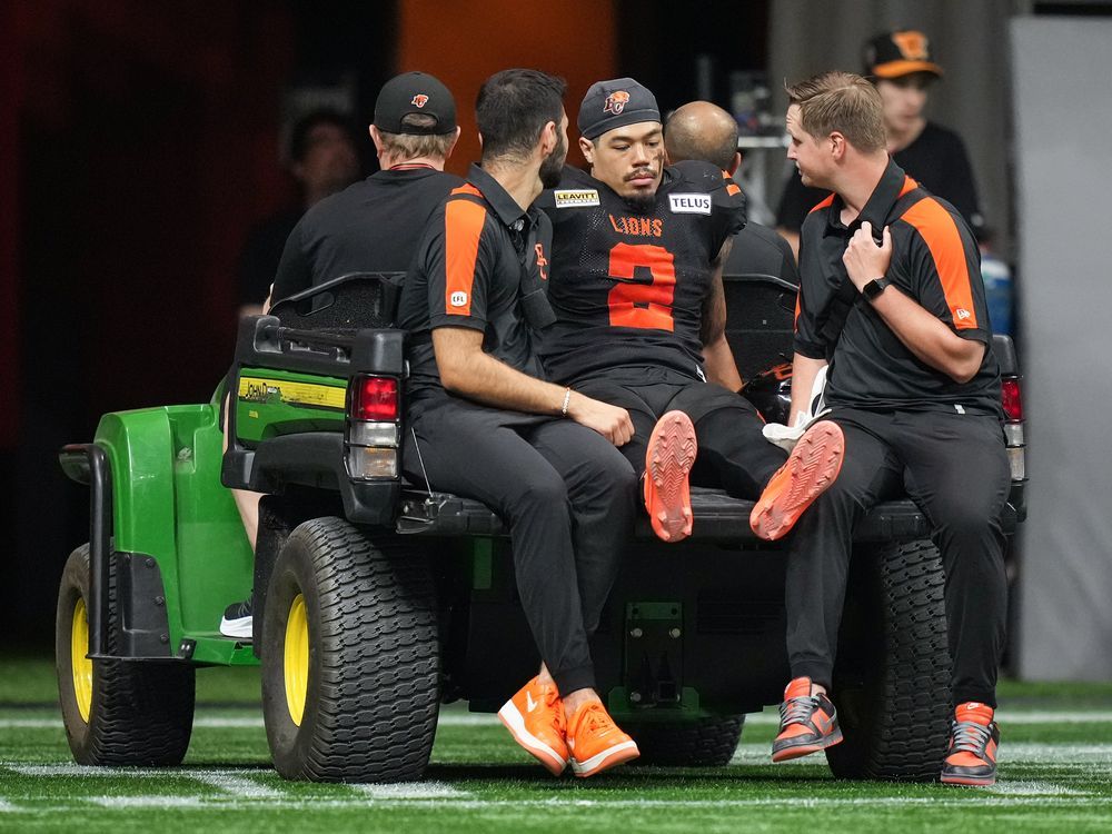 NextImg:B.C. Lions linebacker Josh Woods suffers season-ending knee injury