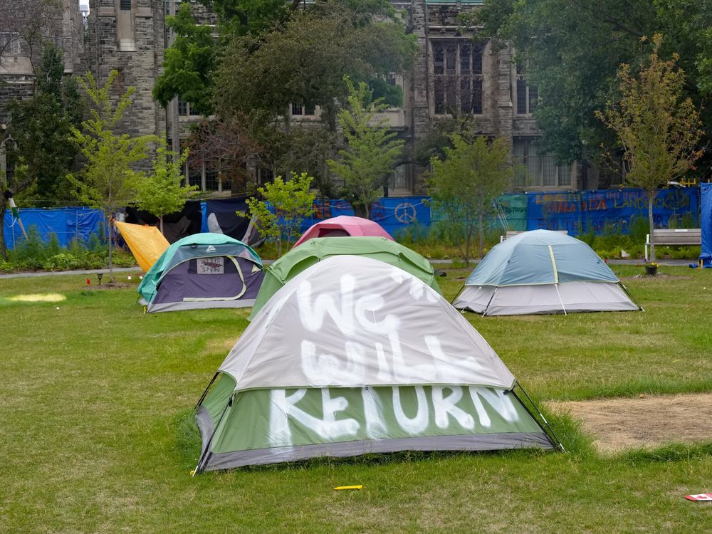 NextImg:Police say they will enforce judge's order that U of T encampment must come down