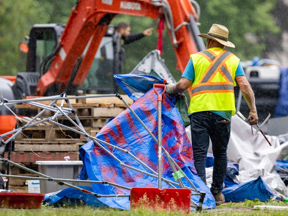 NextImg:Clear majority of Canadians agree with removal of anti-Israel encampments, poll finds