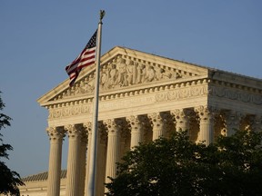 FILE - The Supreme Court is seen, April 21, 2023, in Washington. The U.S. Supreme Court on Tuesday, July 2, 2024, declined to consider the case of a man on death row in Georgia whose lawyers argue that a prosecutor improperly excluded Black jurors during his trial.
