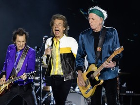 The Rolling Stones perform at Rogers Arena in Vancouver, BC, July 5, 2024.