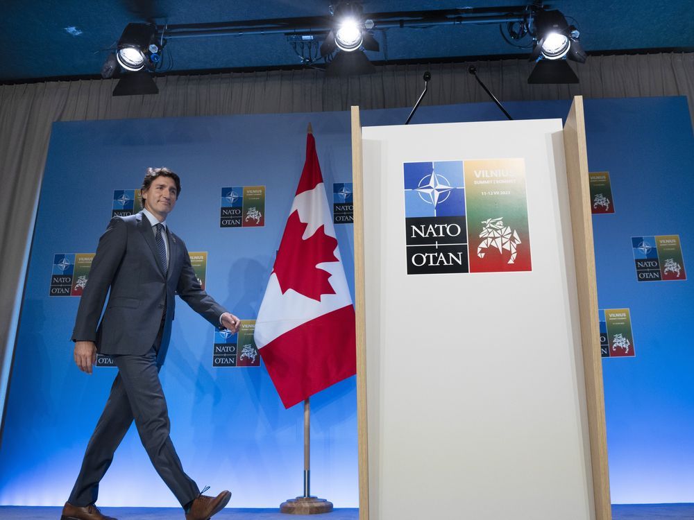 NextImg:Trudeau travels to Washington for NATO summit, to tell allies to stay resolute on Ukraine