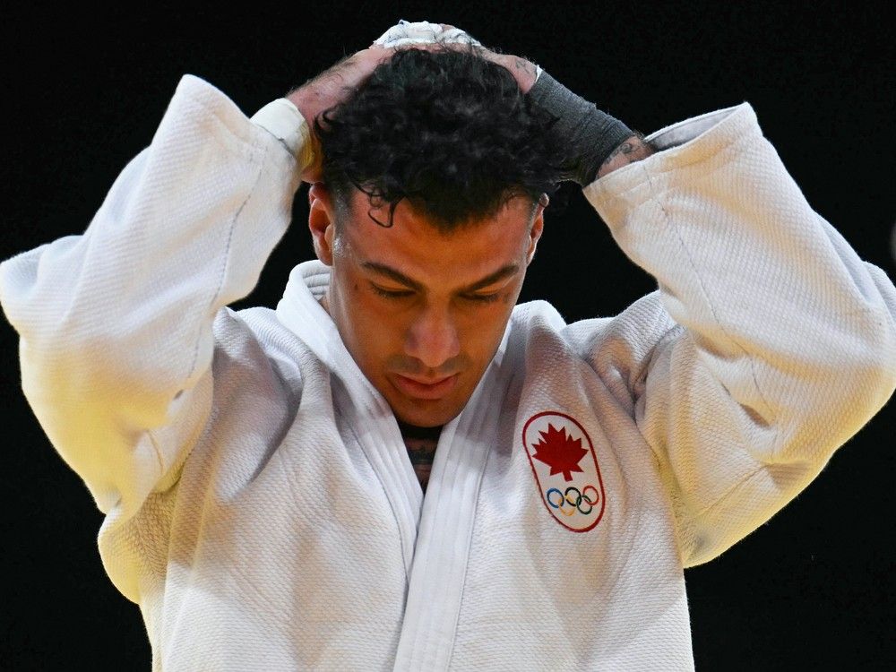 NextImg:Shady Elnahas wanted to hold on longer at Olympics, but judo doesn't always work that way
