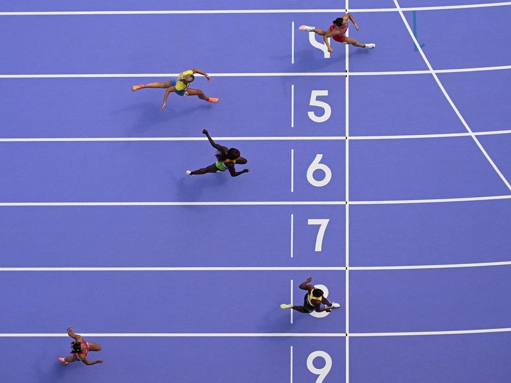 NextImg:What's inside the purple Olympic track that's already produced a Canadian record