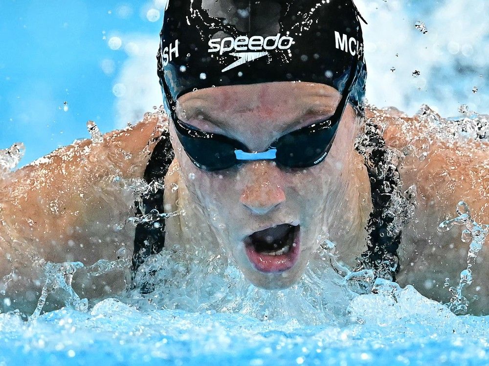 NextImg:Another historic night for Summer McIntosh: Canadian swimmer wins third Olympic gold