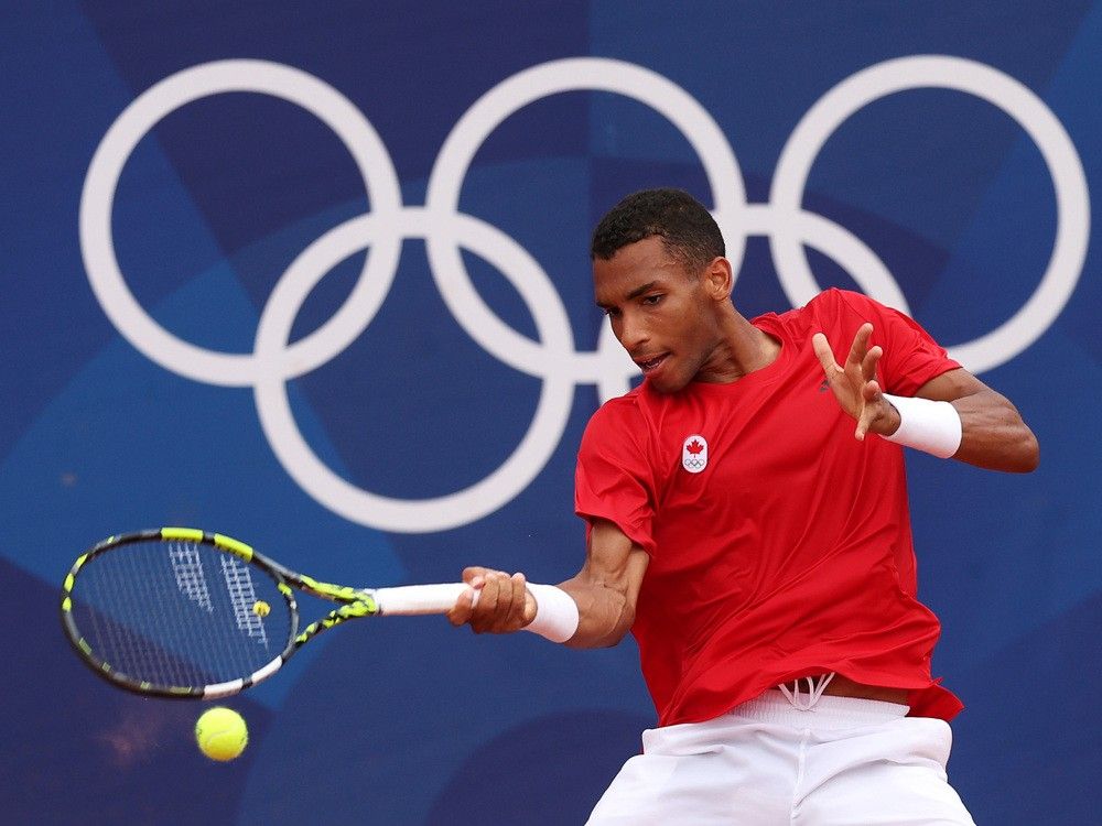 NextImg:Canadian tennis star Félix Auger-Aliassime advances to men's singles semifinal at 2024 Olympics