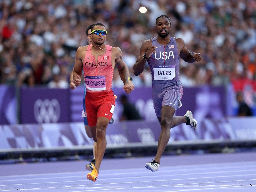 De Grasse through to Olympic 200m semis; Leduc won't advance Sudbury Star