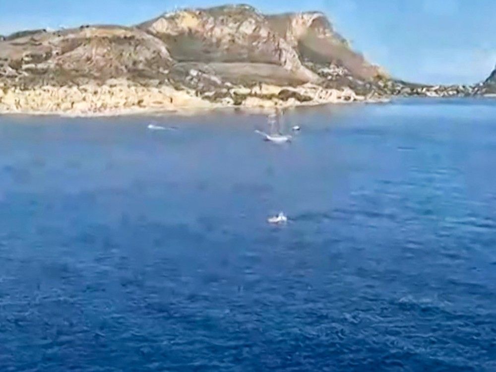 NextImg:A Canadian among six missing after luxury superyacht sinks in storm off Sicily