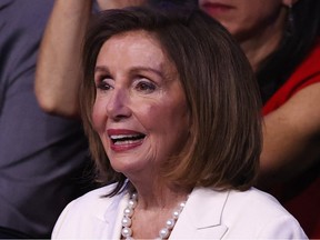 Nancy Pelosi’s response to why no Palestinian on DNC dais Nancy Pelosi’s response to why no Palestinian on DNC dais