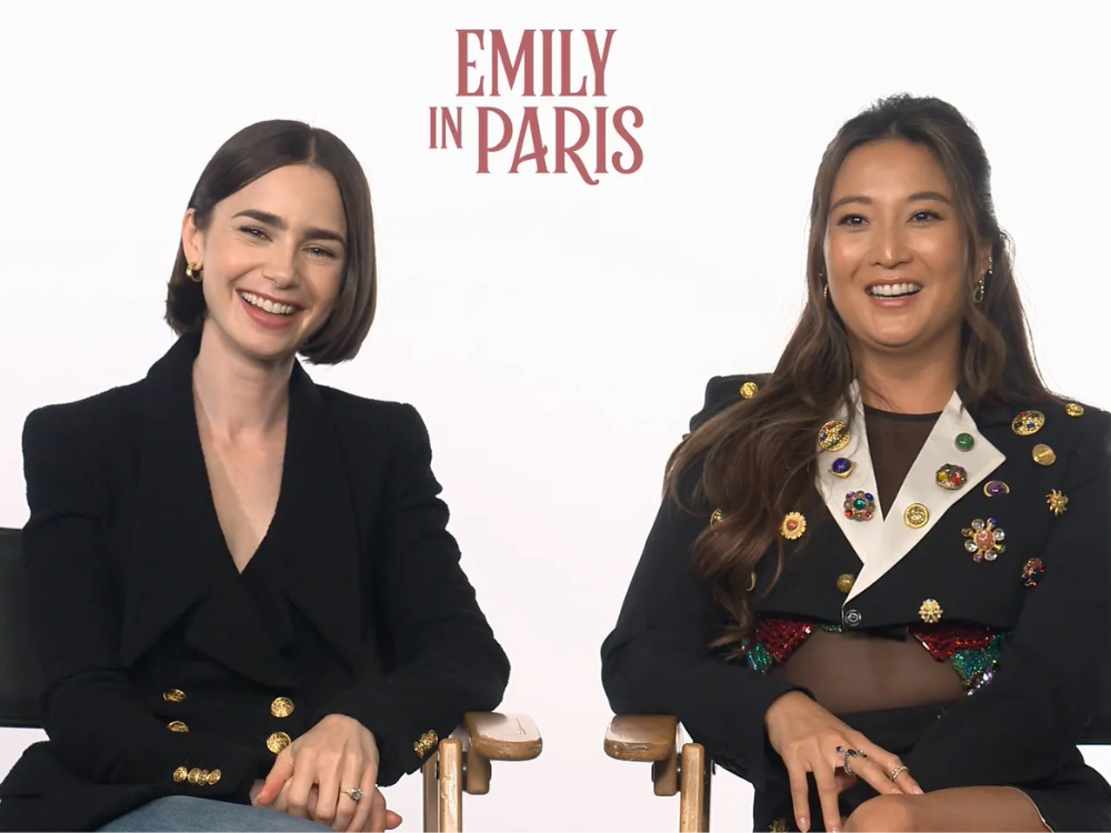 Emily in Paris stars Lily Collins and Ashley Park talk Season 4 ...