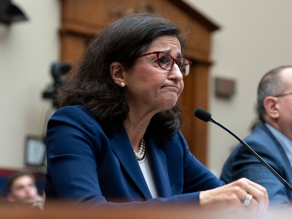 NextImg:Columbia University president resigns in wake of campus antisemitism, anti-Israel protests