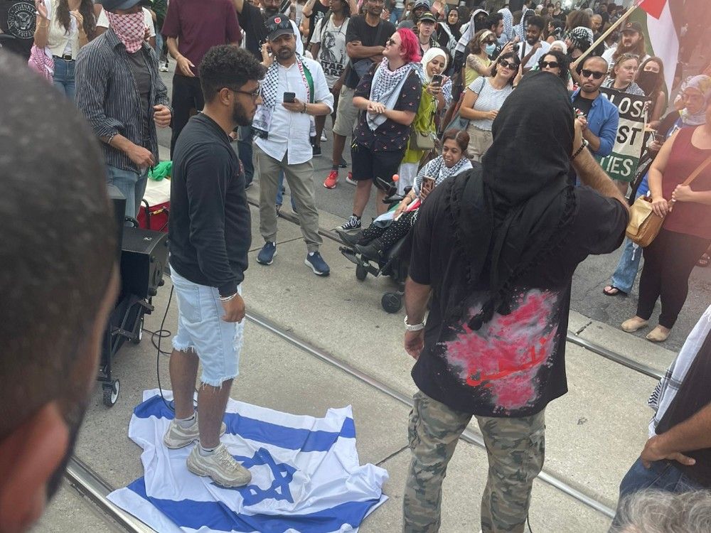 NextImg:New Brunswick MLA Dominic Cardy arrested for 'disturbing the peace' at anti-Israel rally in Toronto