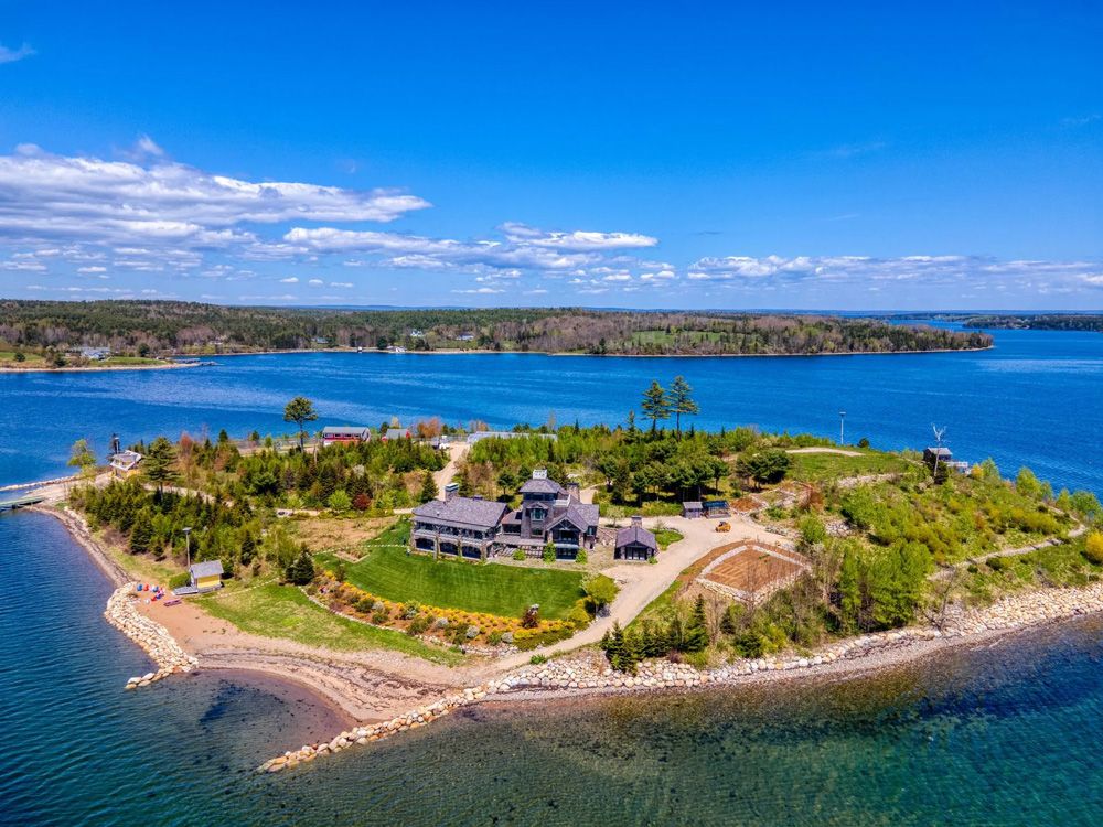 This private island off Nova Scotia comes complete with everything you need to isolate for a year