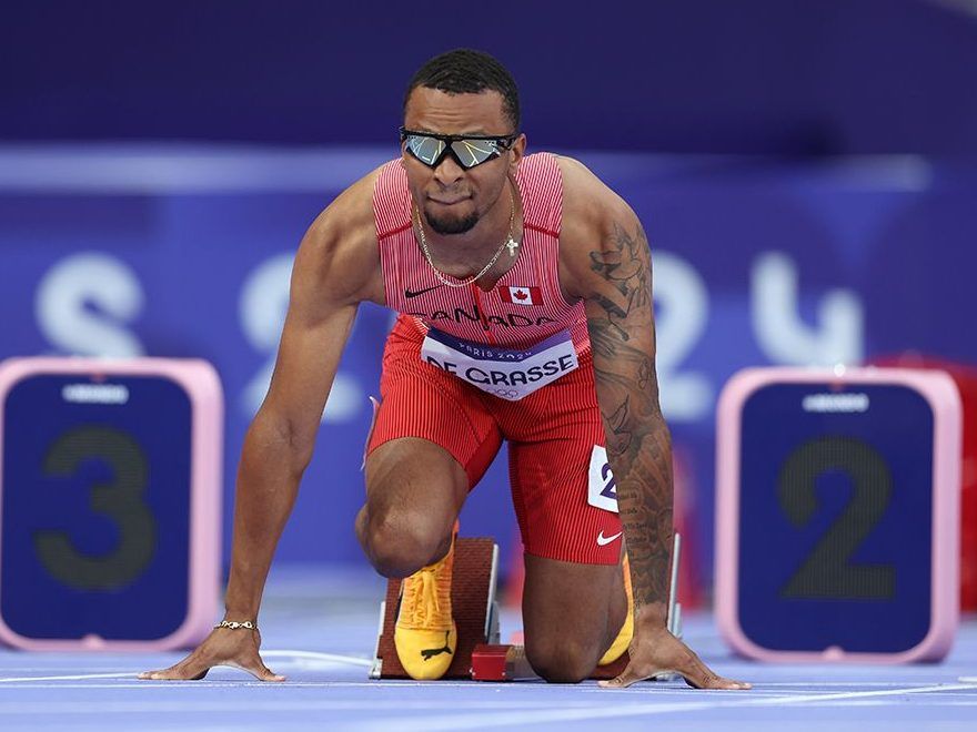 Canadian men win gold with shocking 4x100metre relay upset The