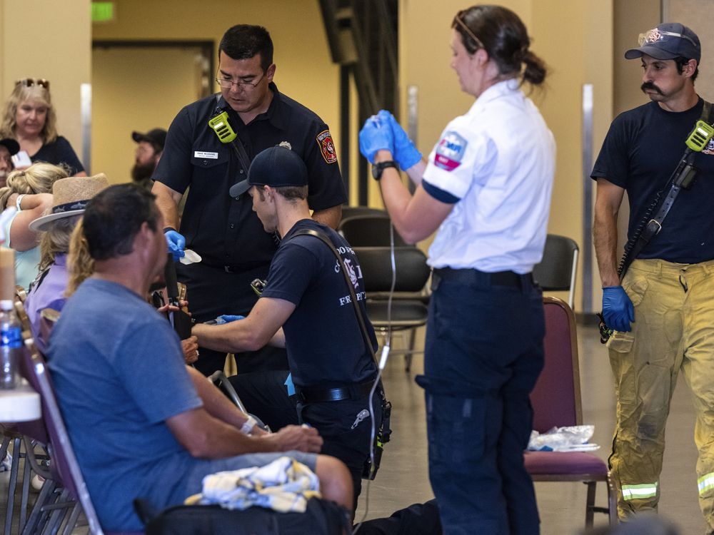NextImg:Extreme heat at Colorado airshow sickens nearly 100 people