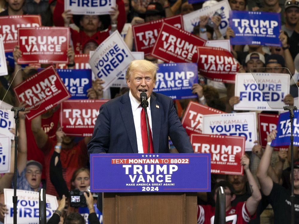 NextImg:Trump reportedly describes Harris as a 'b----' in private conversations
